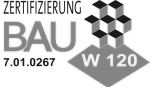 Zertifizierung Bau W120